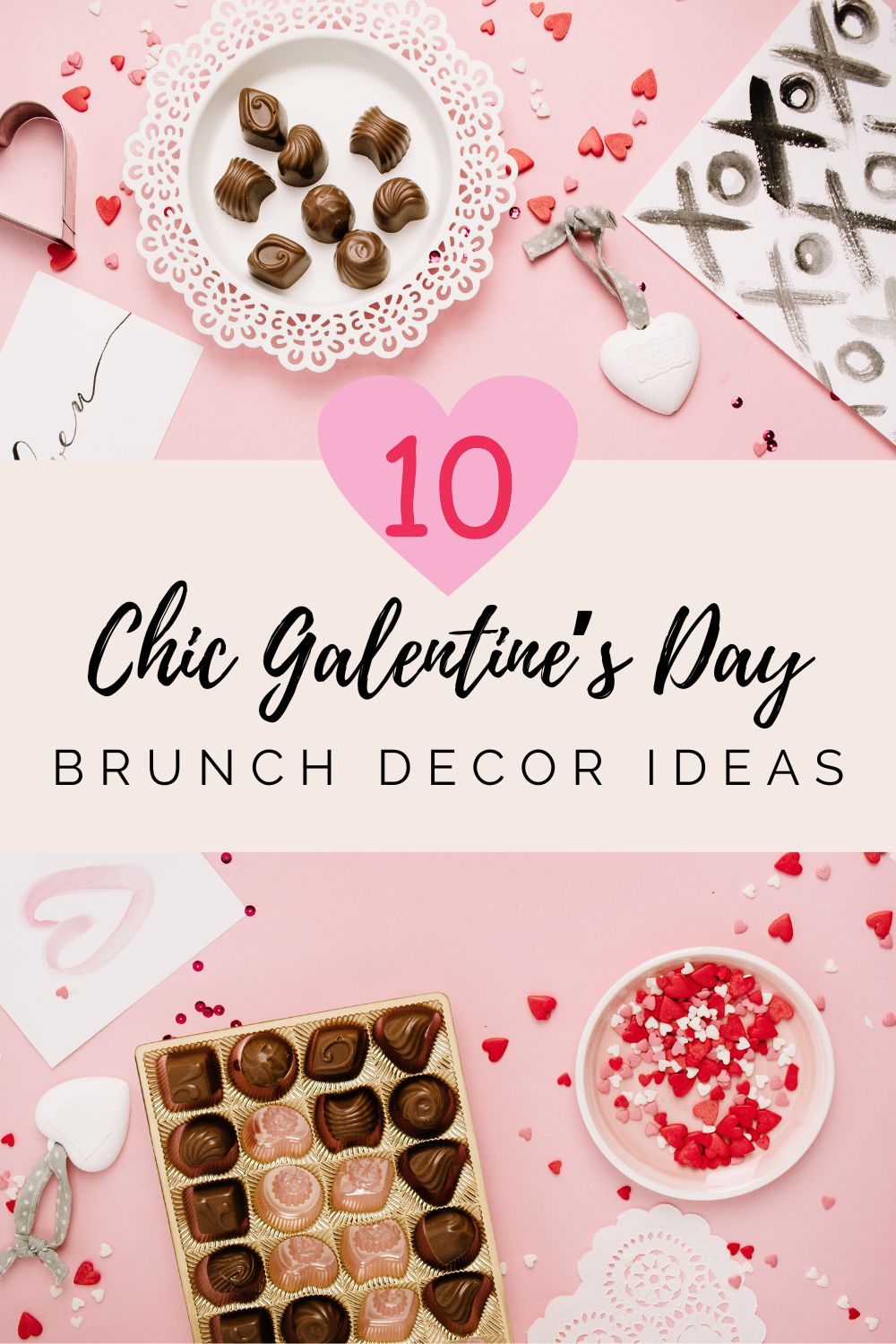 Chic Galentine's Day Brunch Decor Ideas - Little Birdies