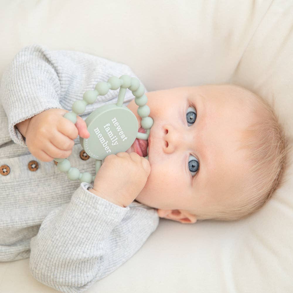 Bella Tunno Newest Family Member Happy Teether - Little Birdies