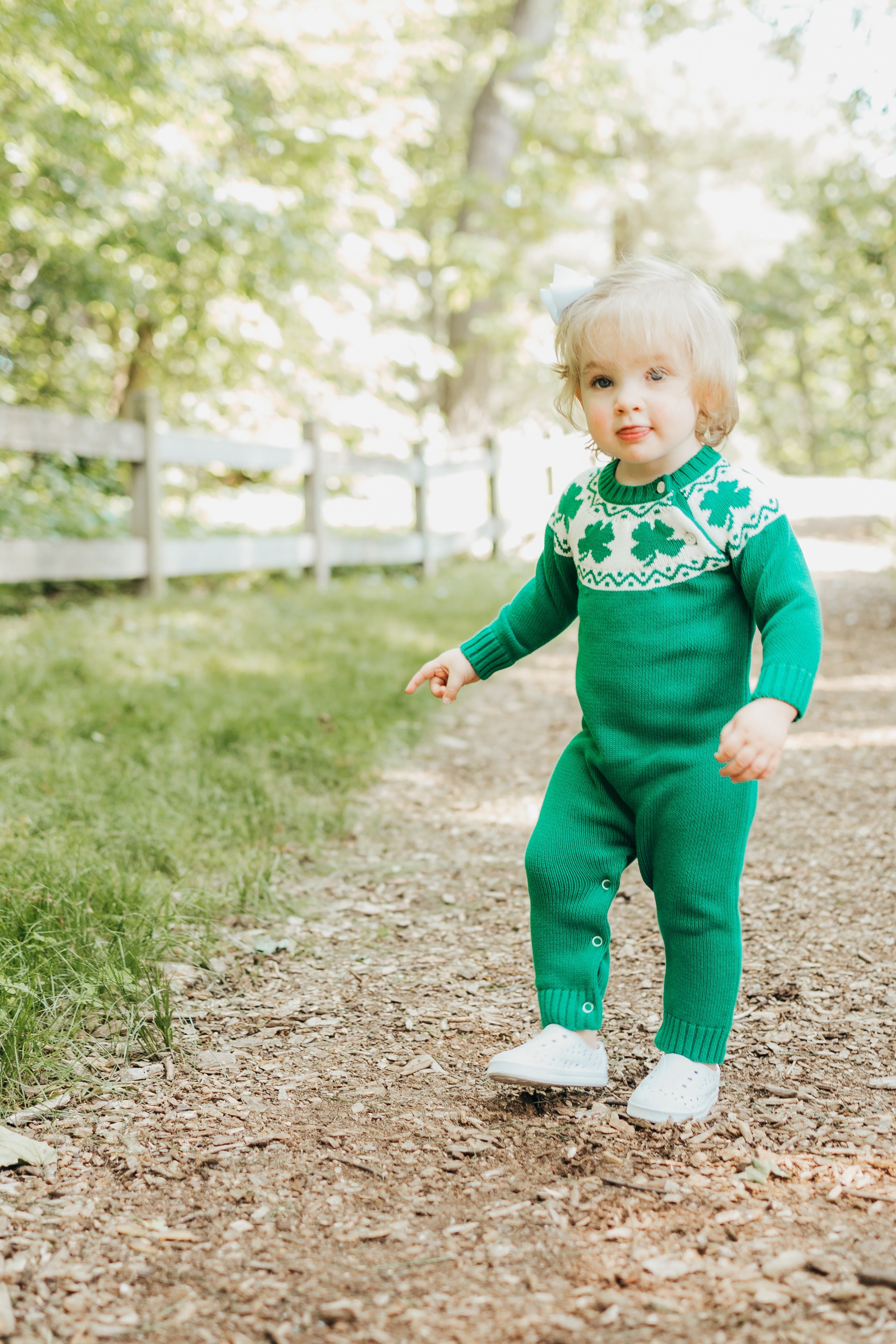 Lucky Clover Romper