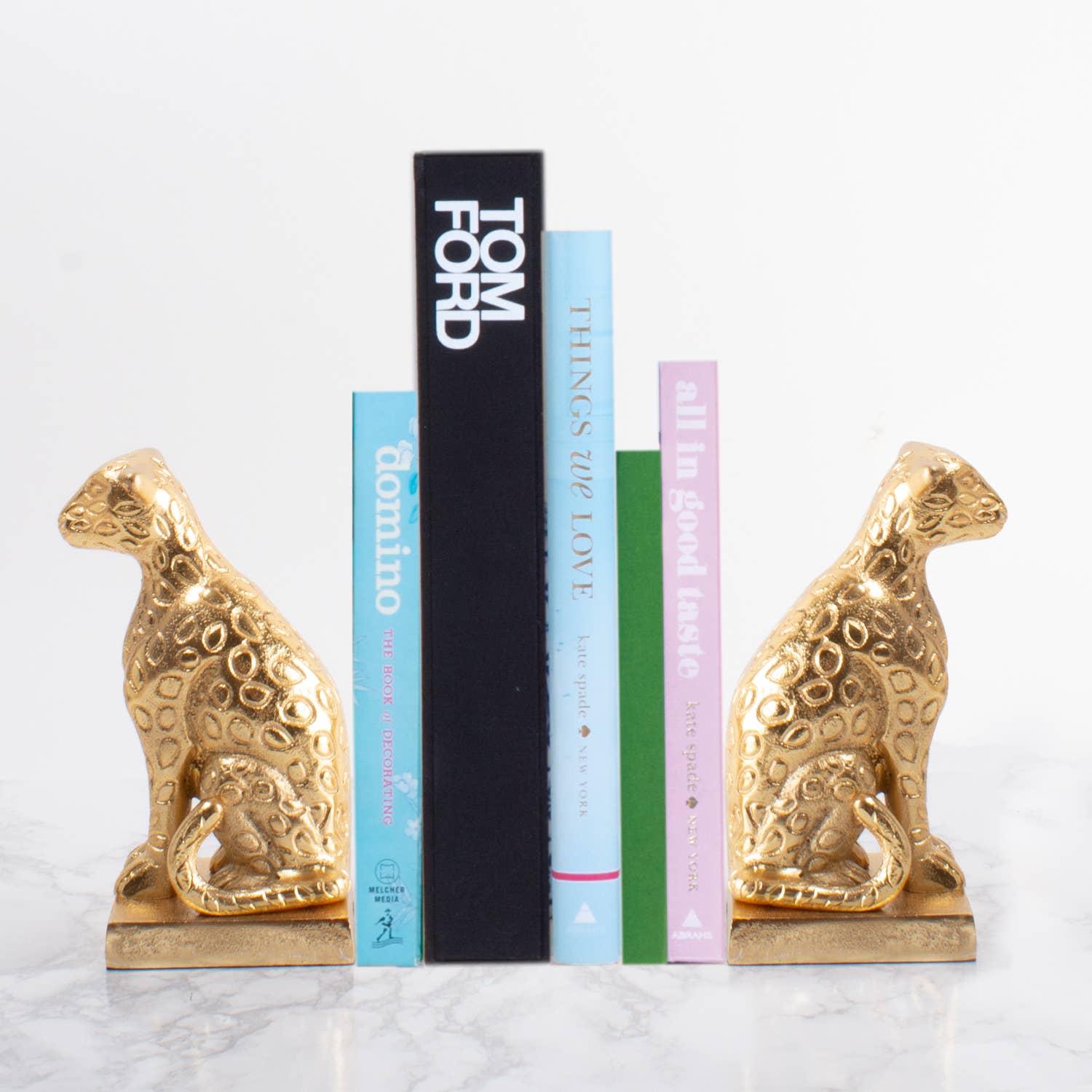 8 Oak Lane - Leopard Bookend Set - Little Birdies