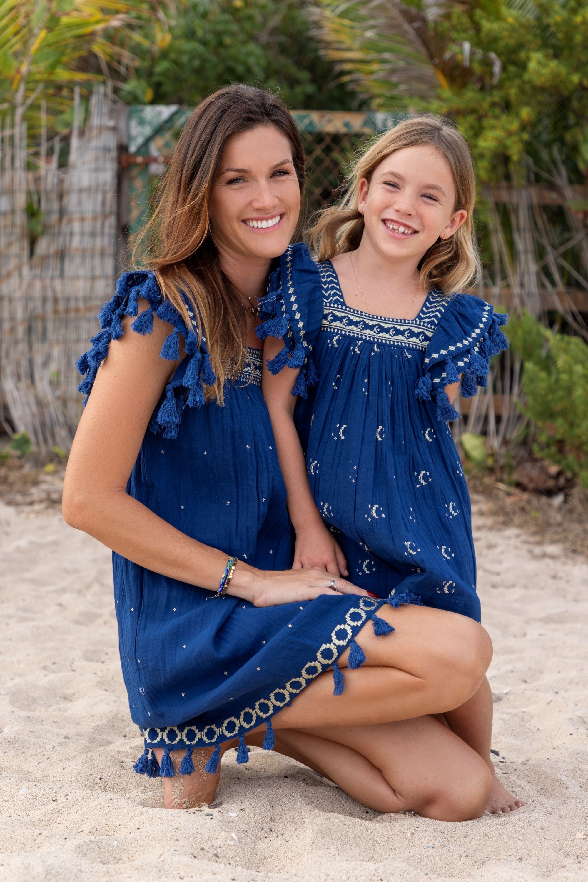 Mini Sandrine Women's Dress Galaxy Embroidery