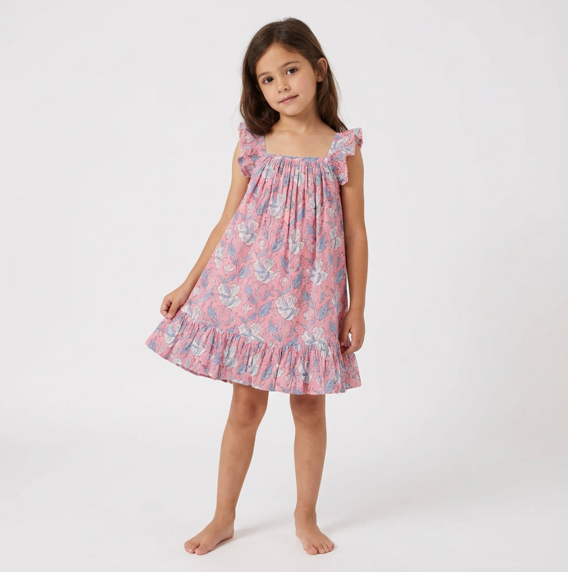 Mini Eva Girls Dress Blossom