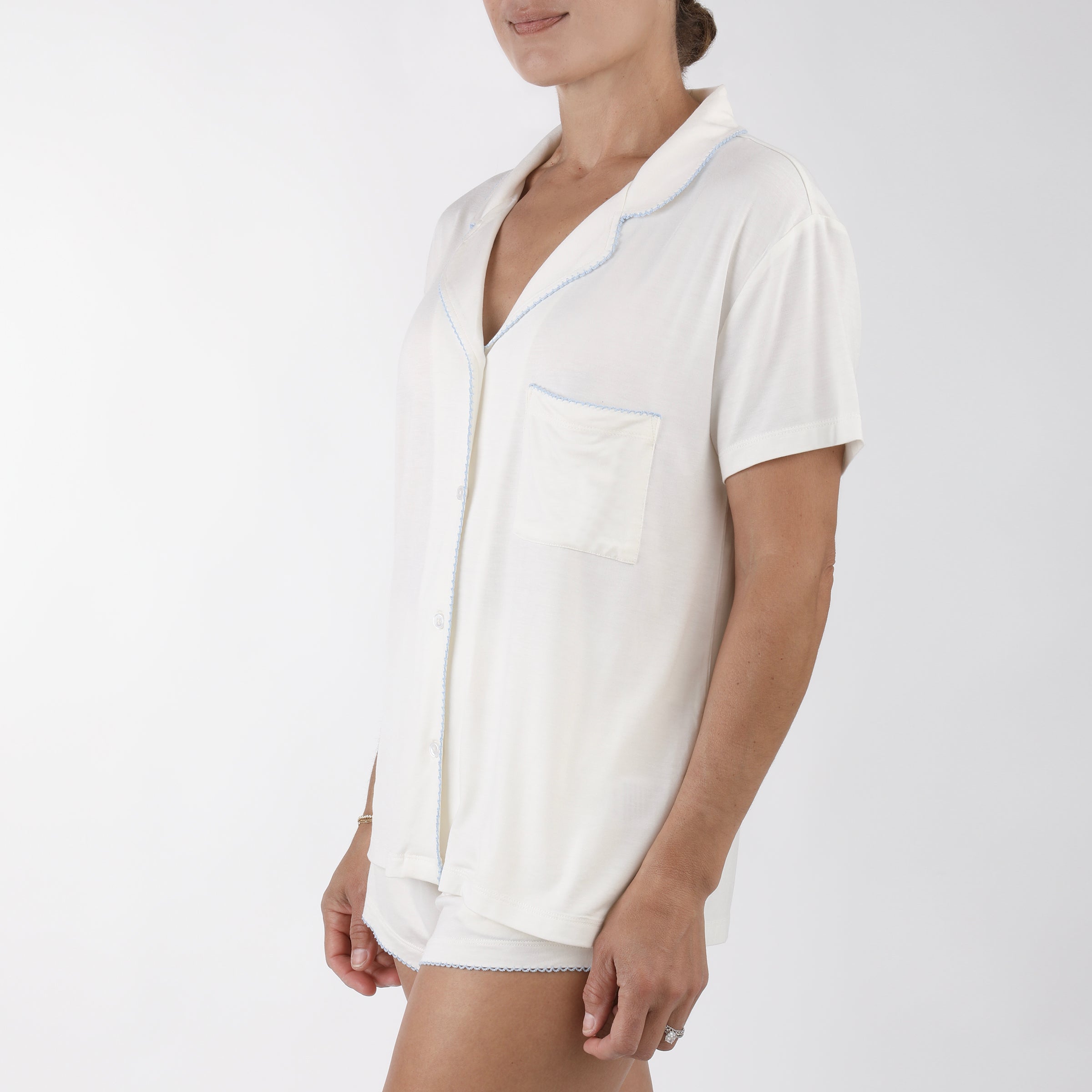 NORA MODAL KNIT SHORT PAJAMAS