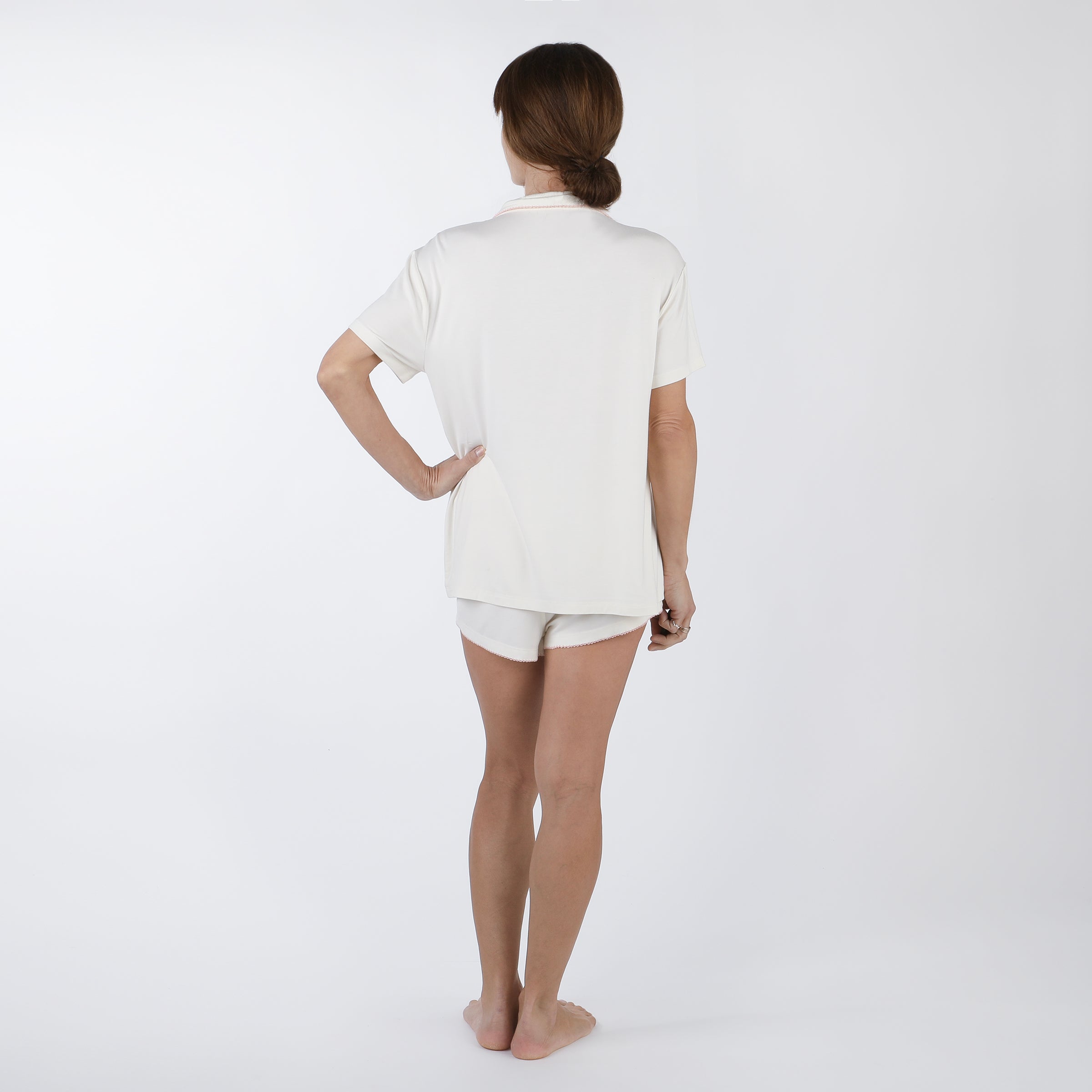 NORA MODAL KNIT SHORT PAJAMAS