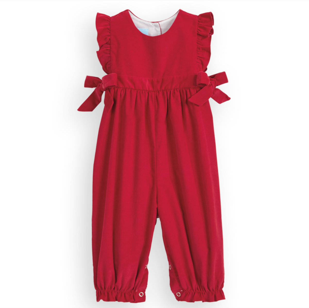 Berkley Overall in Red Corduroy