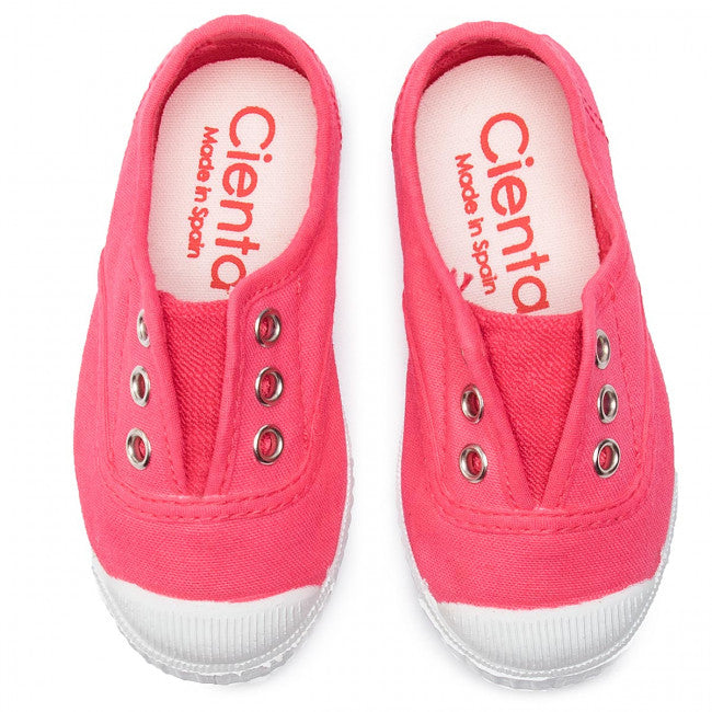 Pink Laceless Slip On Little Birdies