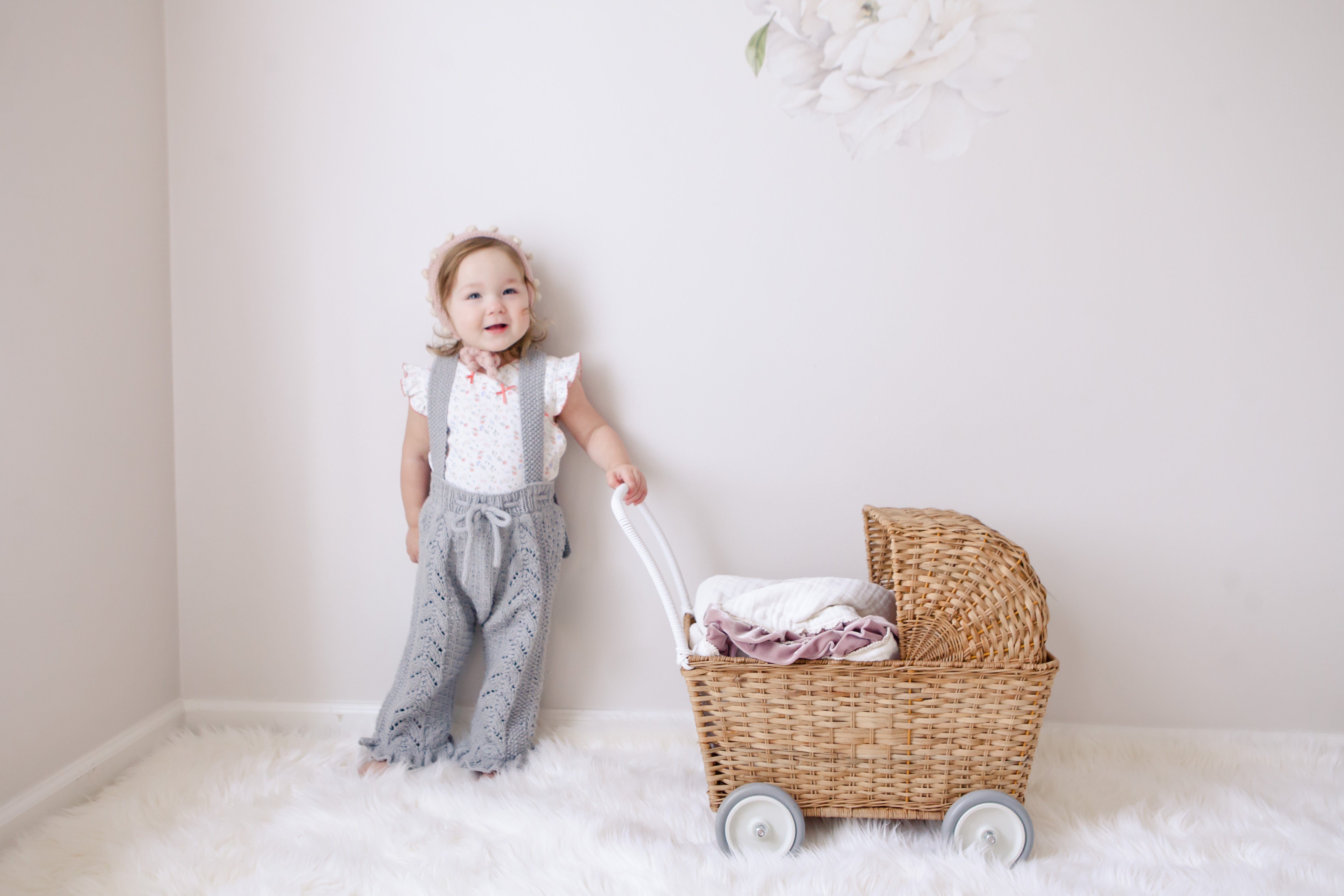 Madison Floral Onesie with Bows