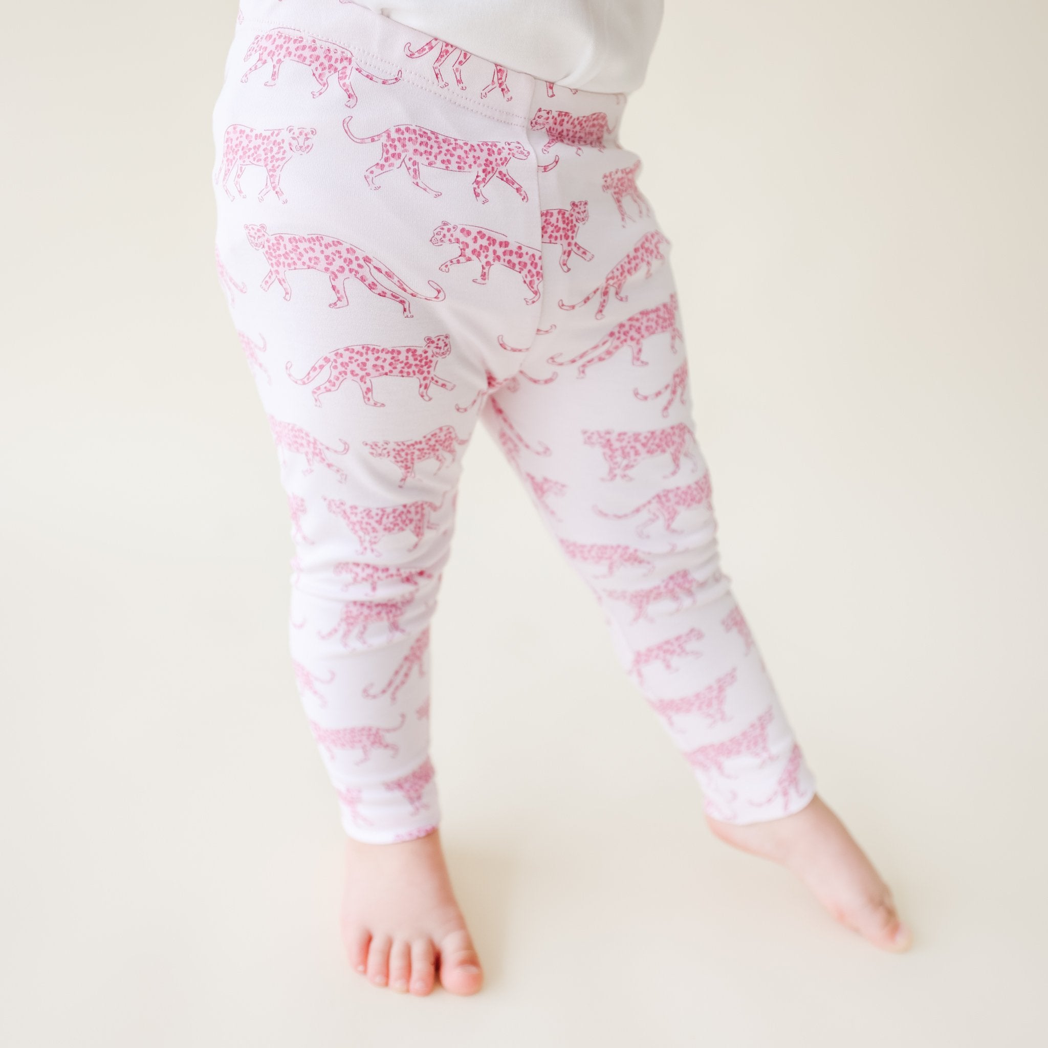 Pineapple Sunshine Pink Cheetah Legging