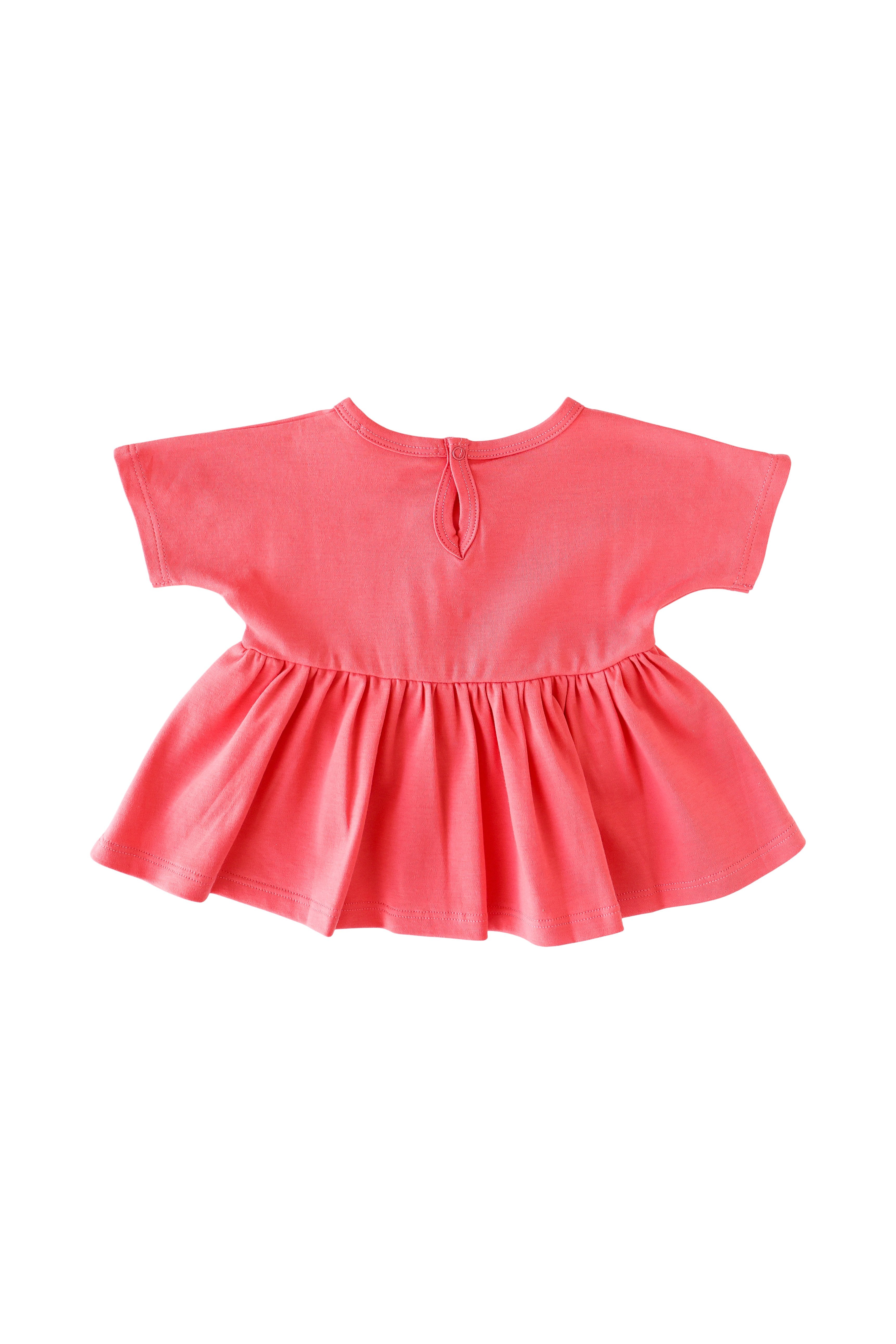 Pineapple Sunshine Positano Pink Kimono Sleeve Top