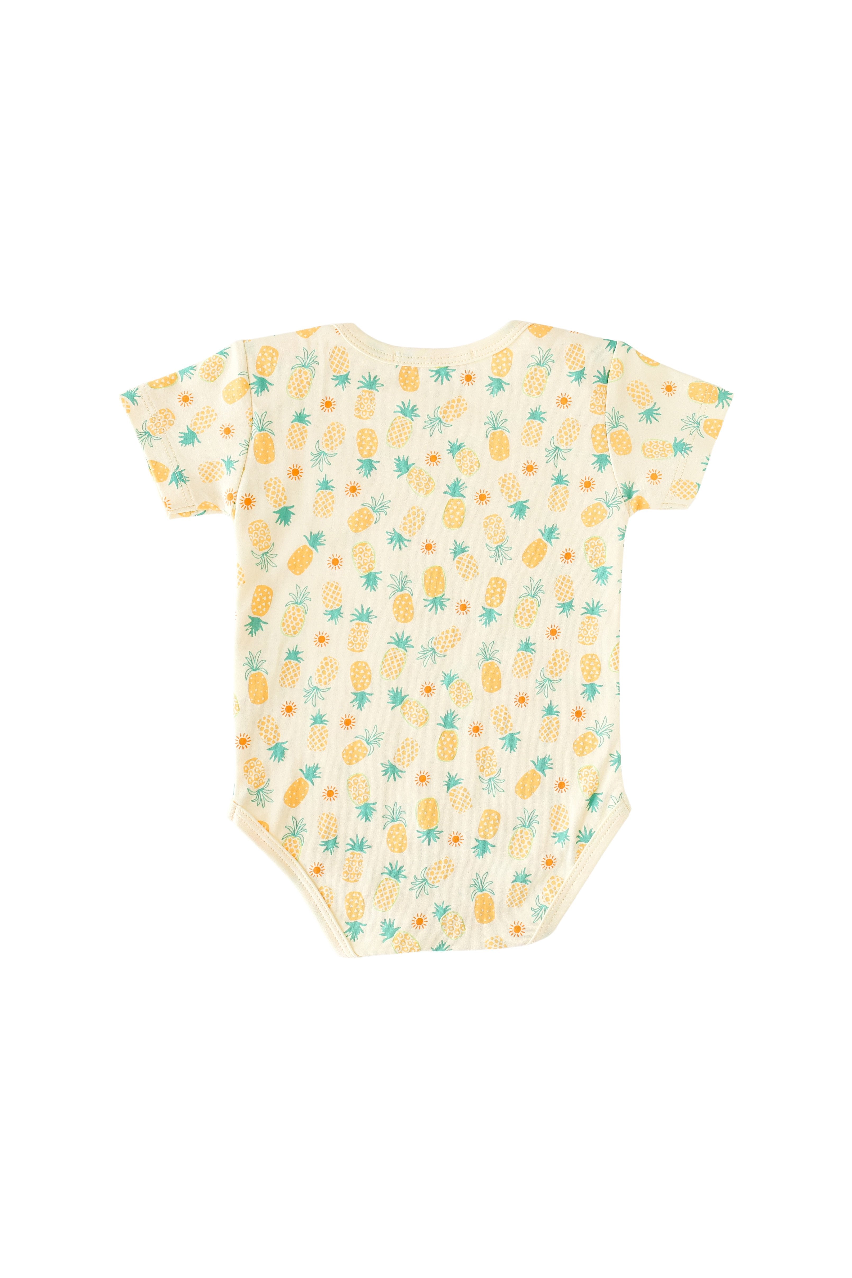 Pineapple Sunshine Pineapple Print Onesie