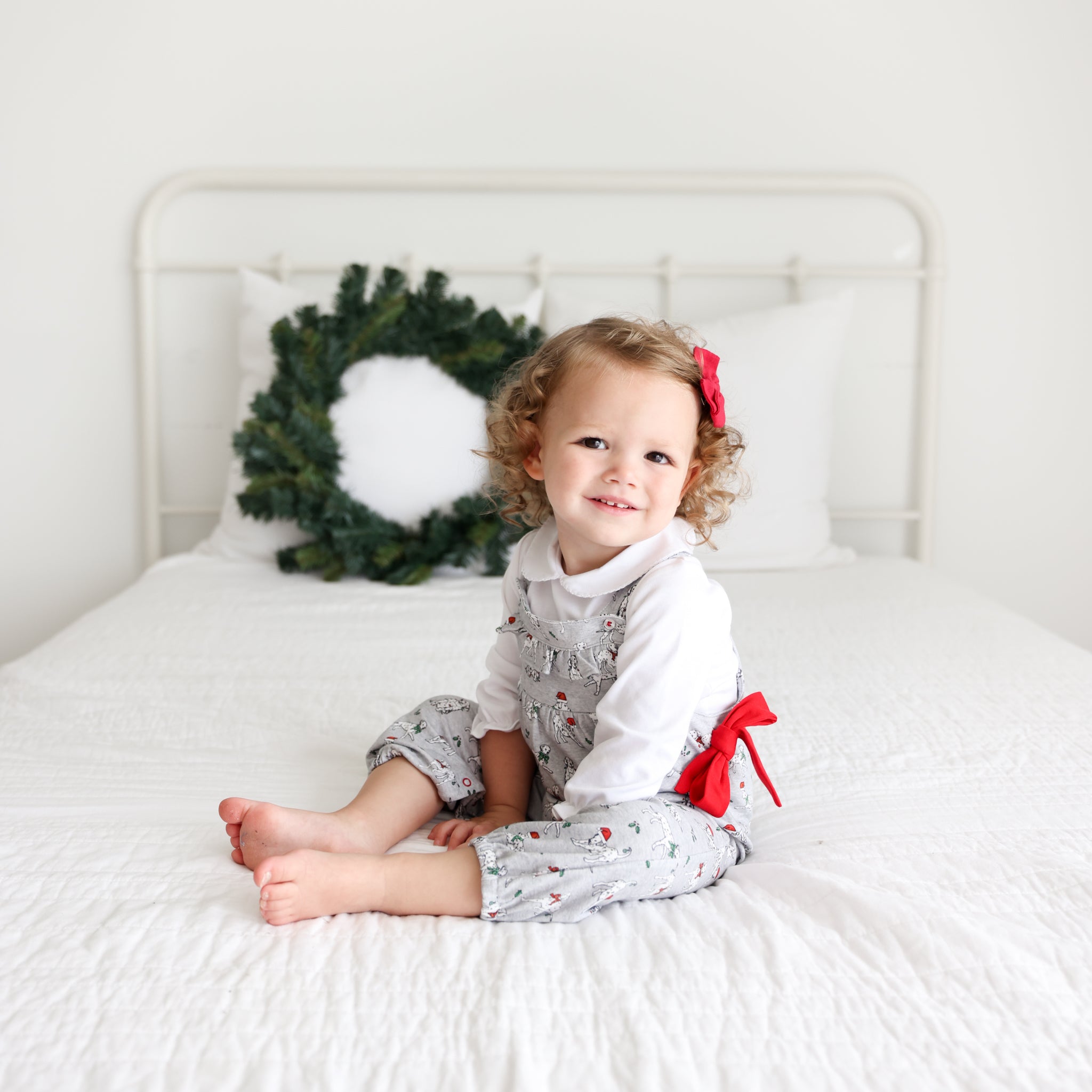 Pineapple Sunshine Holiday Dalmatian Romper