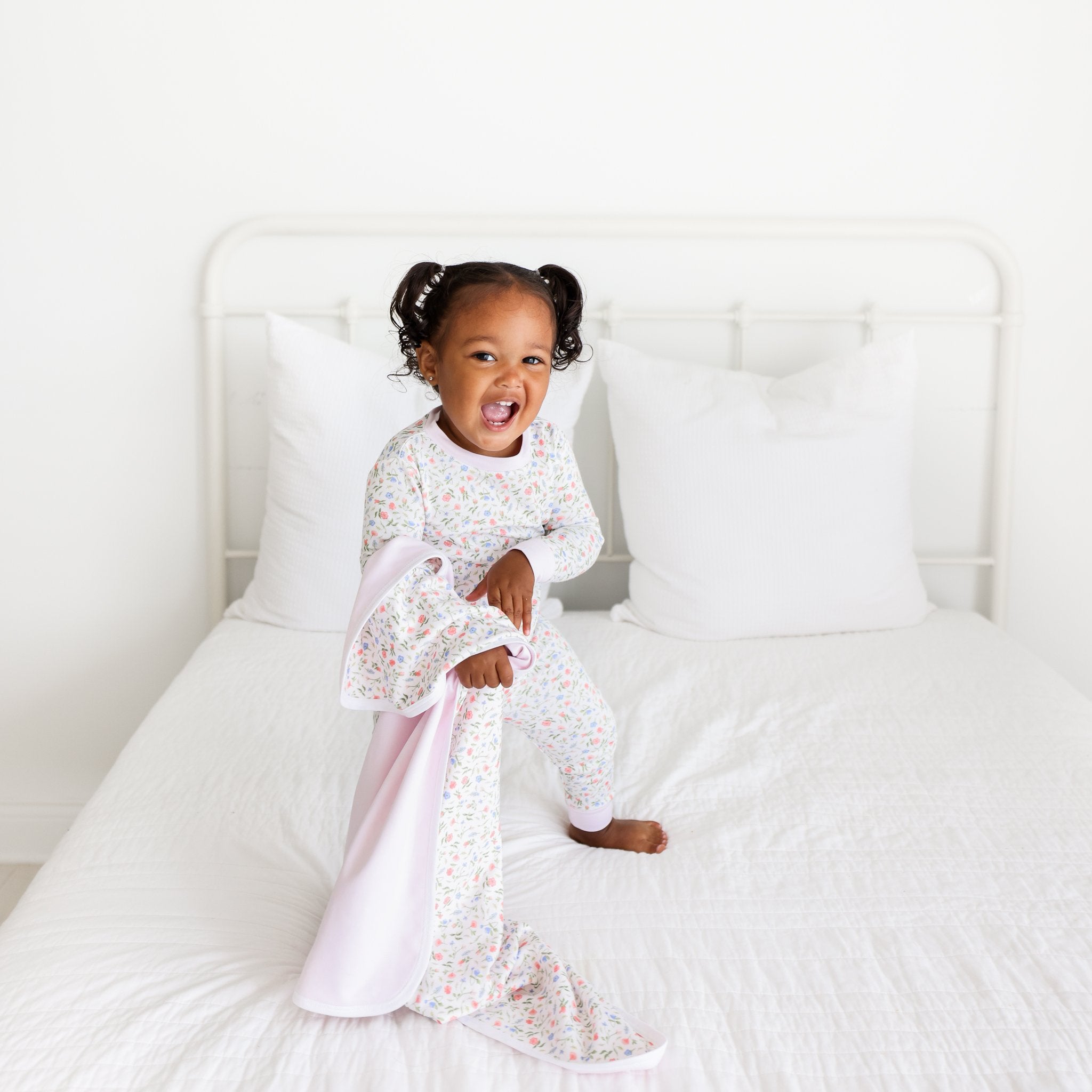 Pineapple Sunshine Pink Madison 2-Piece Pajama Set