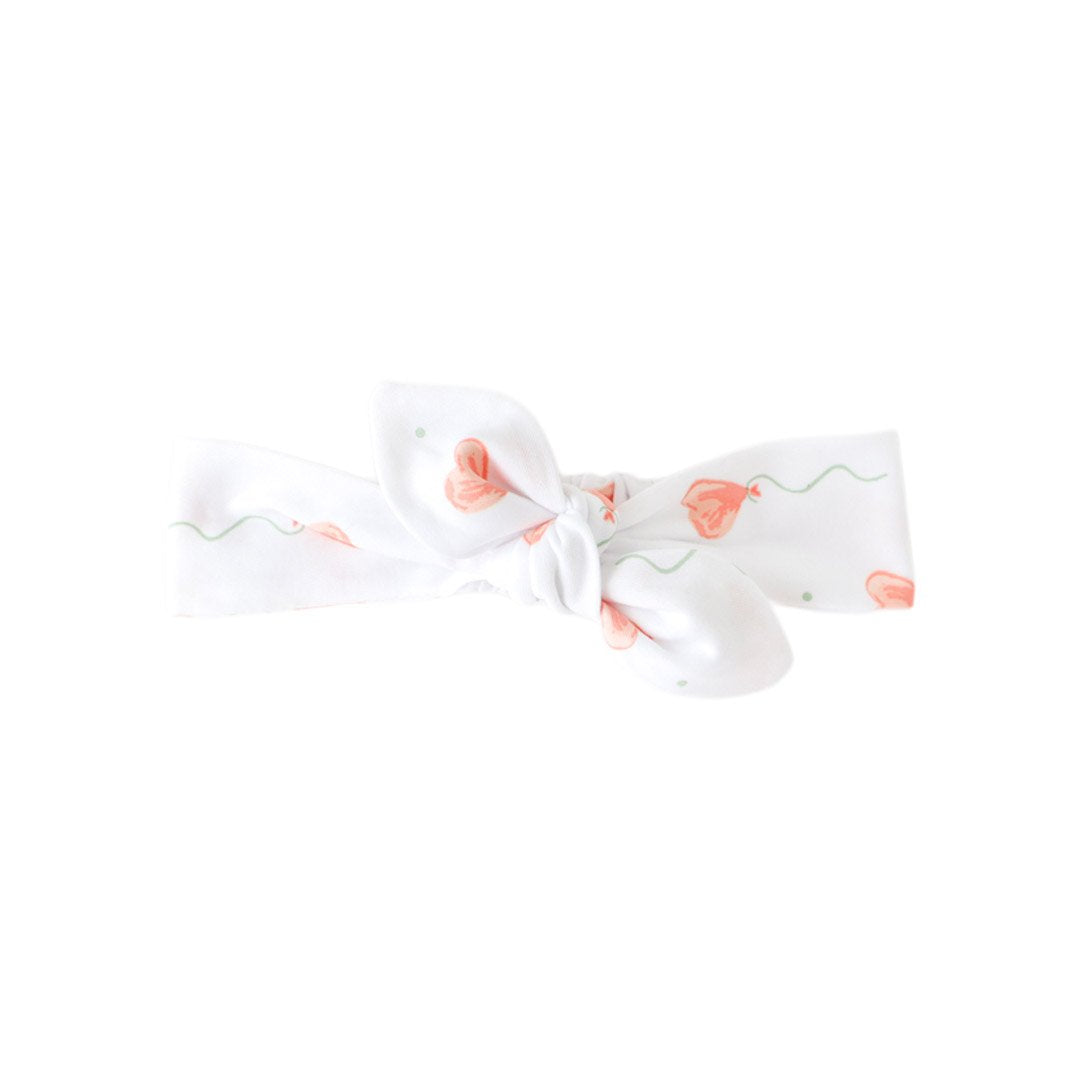 Pineapple Sunshine White Heart Balloon Headband