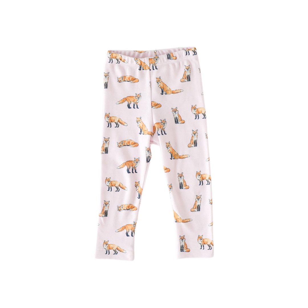 Pineapple Sunshine Pink Fox Legging