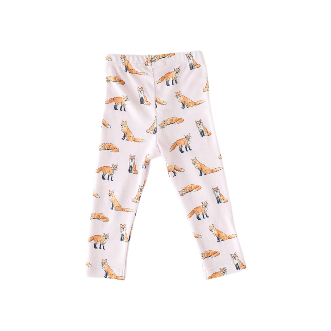 Pineapple Sunshine Pink Fox Legging