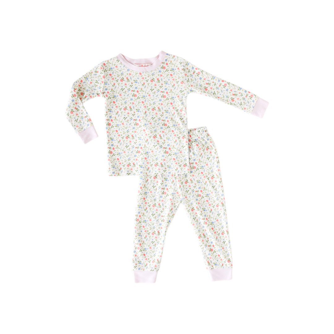 Pineapple Sunshine Pink Madison 2-Piece Pajama Set