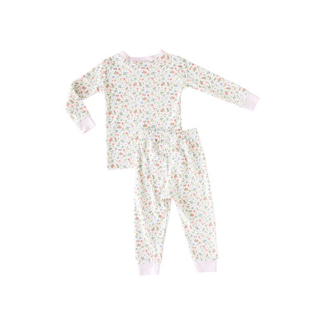 Pineapple Sunshine Pink Madison 2-Piece Pajama Set