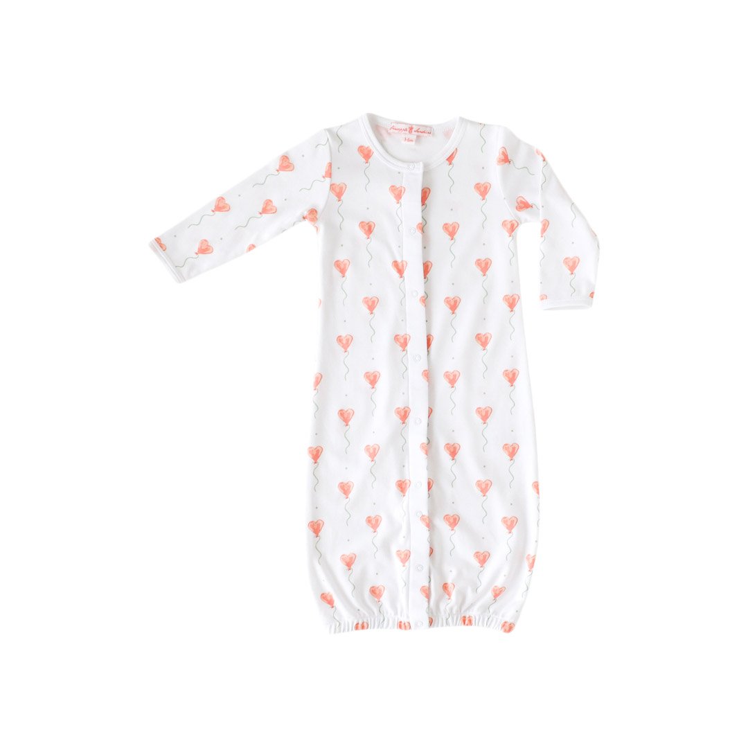Pineapple Sunshine White Heart Balloon Converter Gown