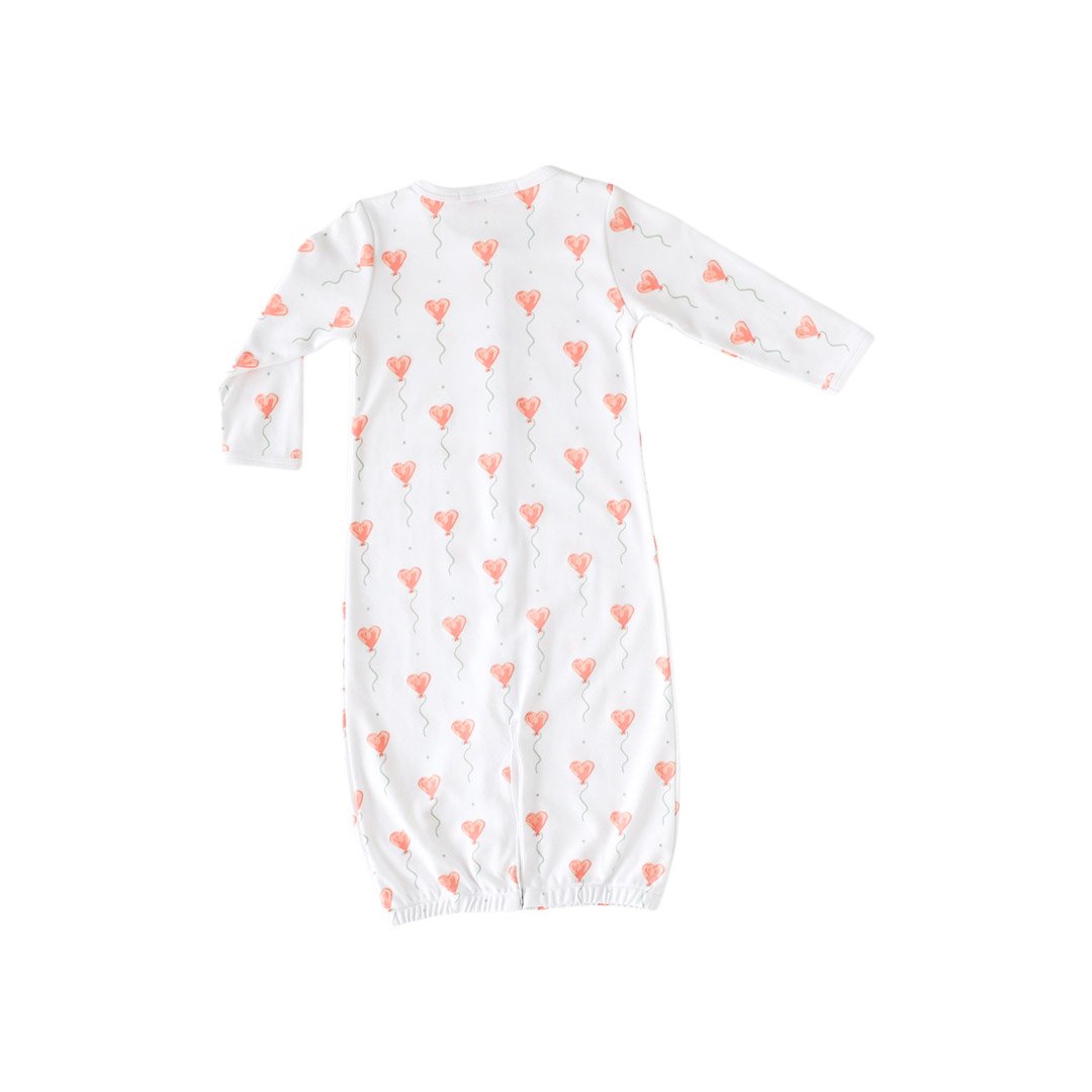 Pineapple Sunshine White Heart Balloon Converter Gown