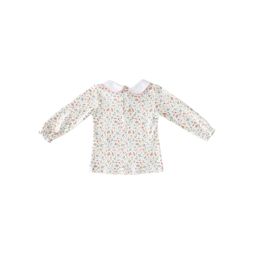Pineapple Sunshine Pink Madison Peter Pan Top