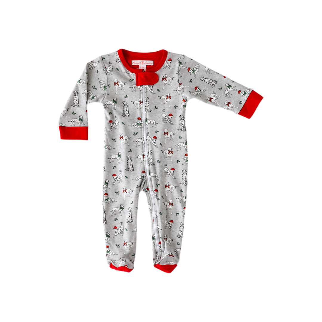 Pineapple Sunshine Holiday Dalmatian Footie
