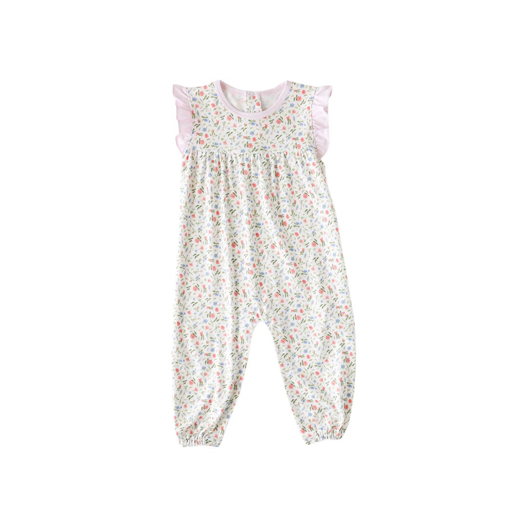 Pineapple Sunshine Pink Madison Romper