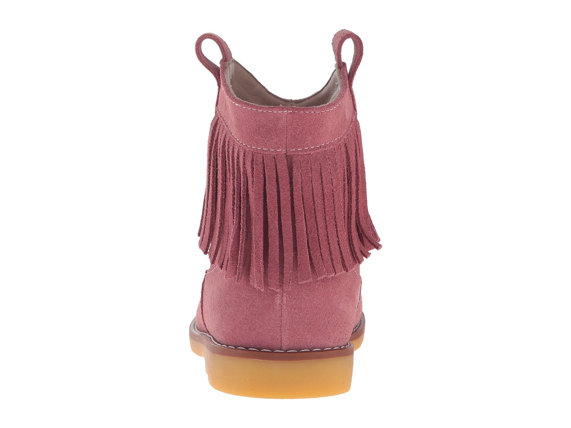 Suede Fringe Boots