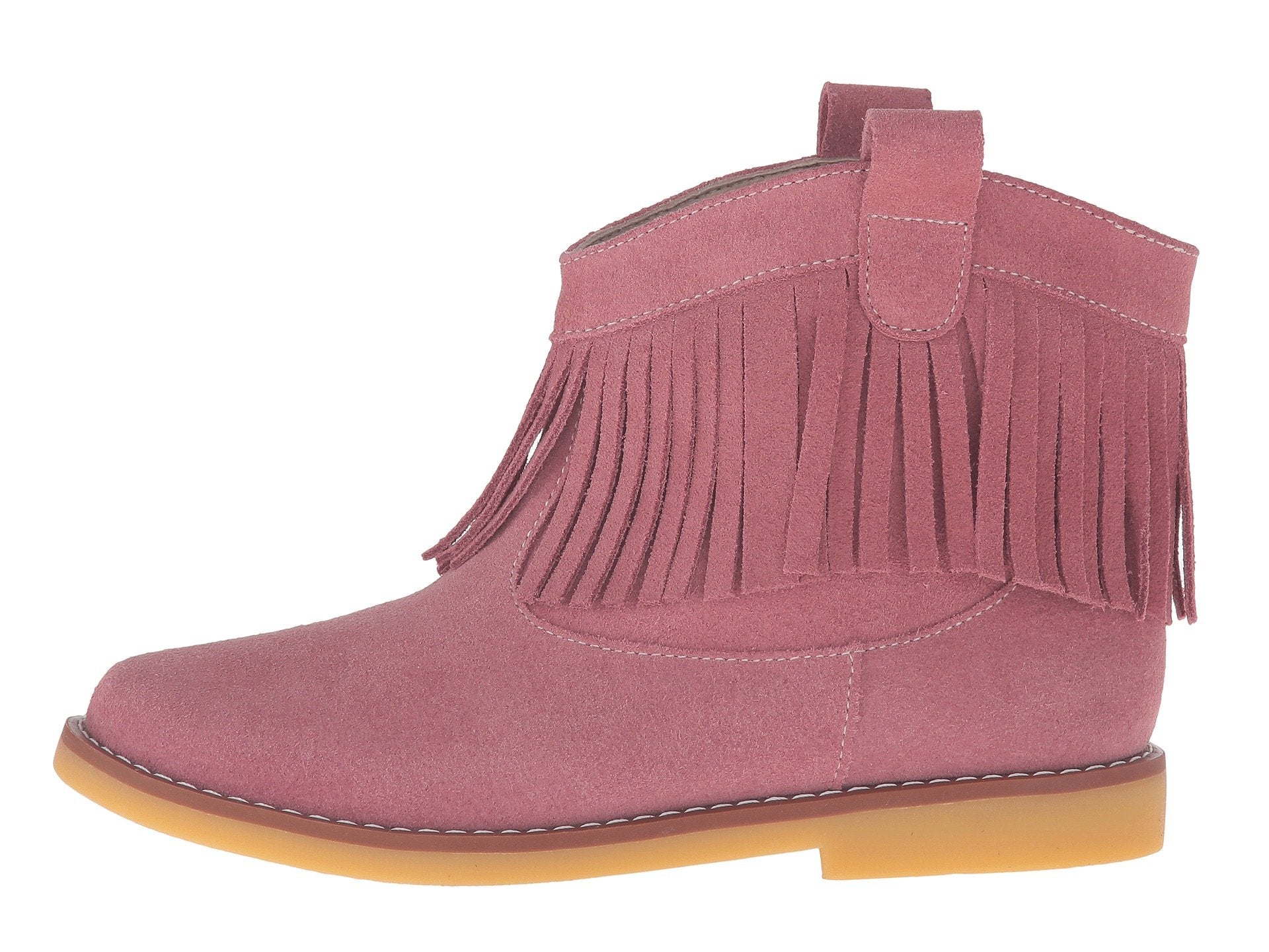 Suede Fringe Boots