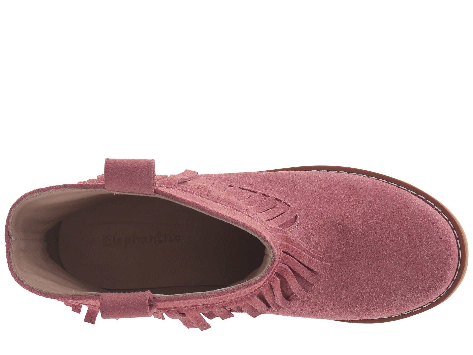 Suede Fringe Boots