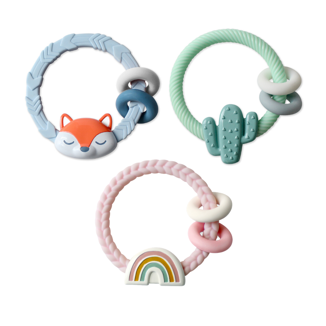 Rainbow Teether Rattle