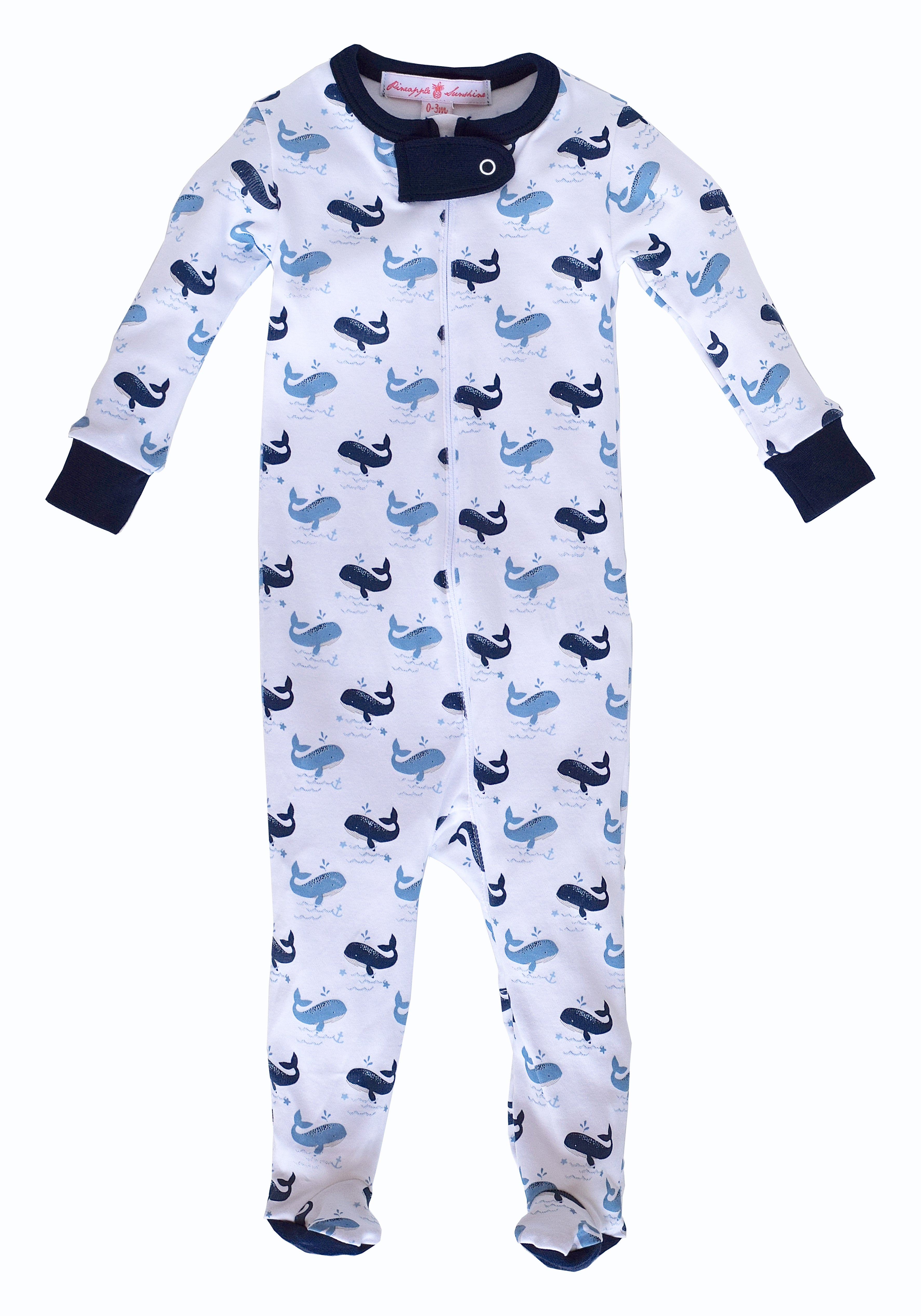 Landon Whale Pima Footie