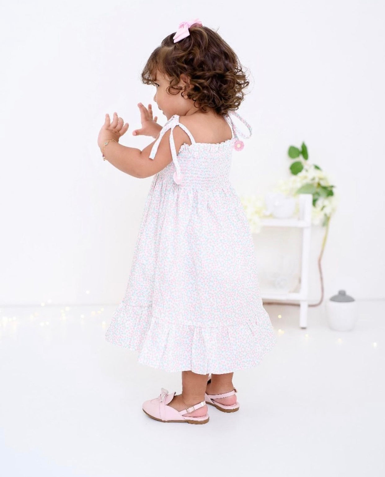 Kafka Baby Smocked Floral Dress - Little Birdies