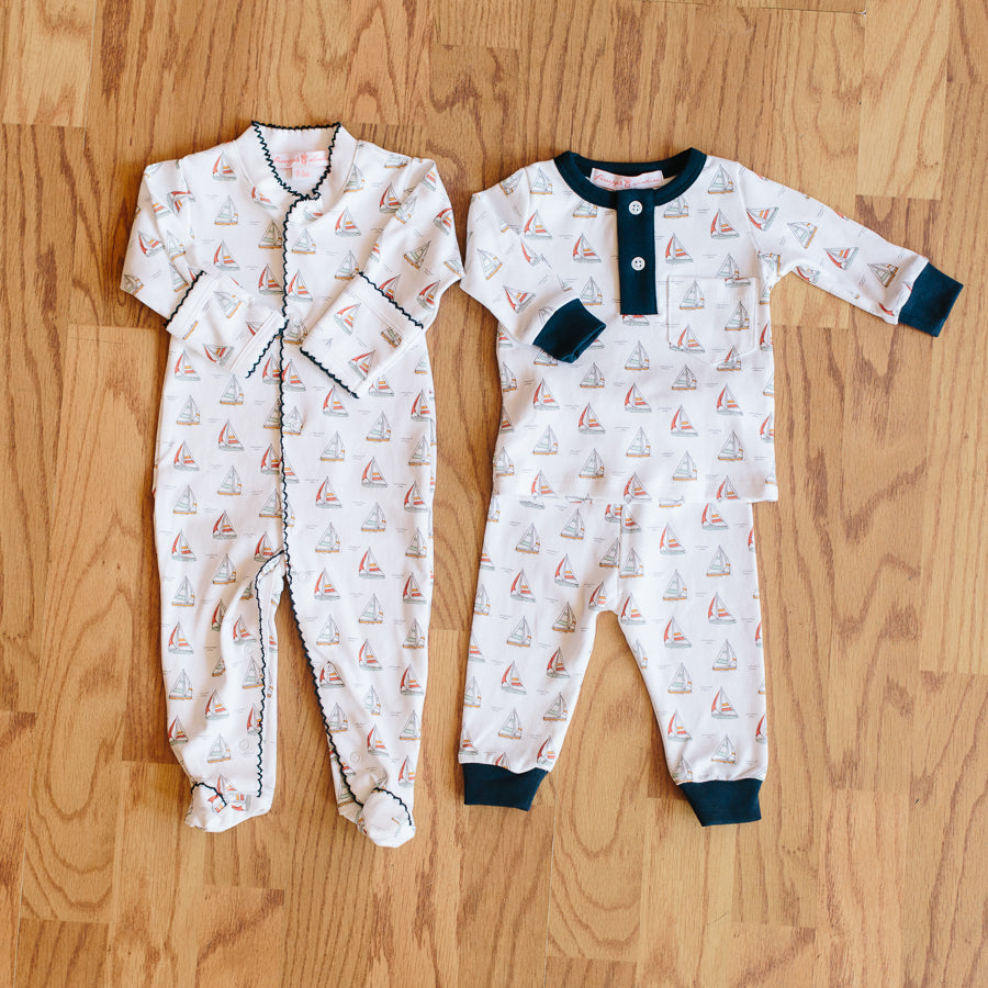 Sailboat Pajama Set