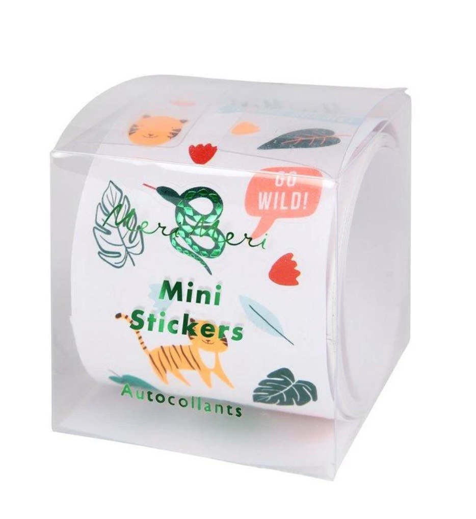 Mini Jungle Sticker Roll