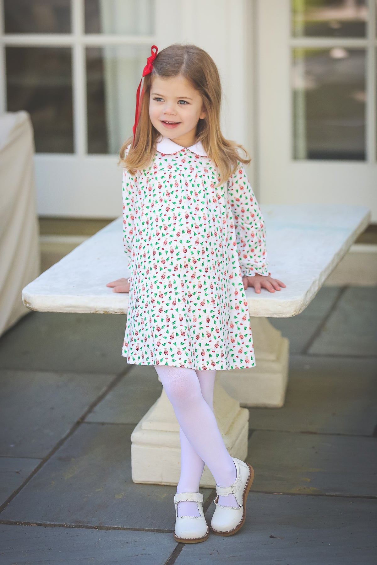 The Proper Peony Nutcracker Yoke Dress - Little Birdies