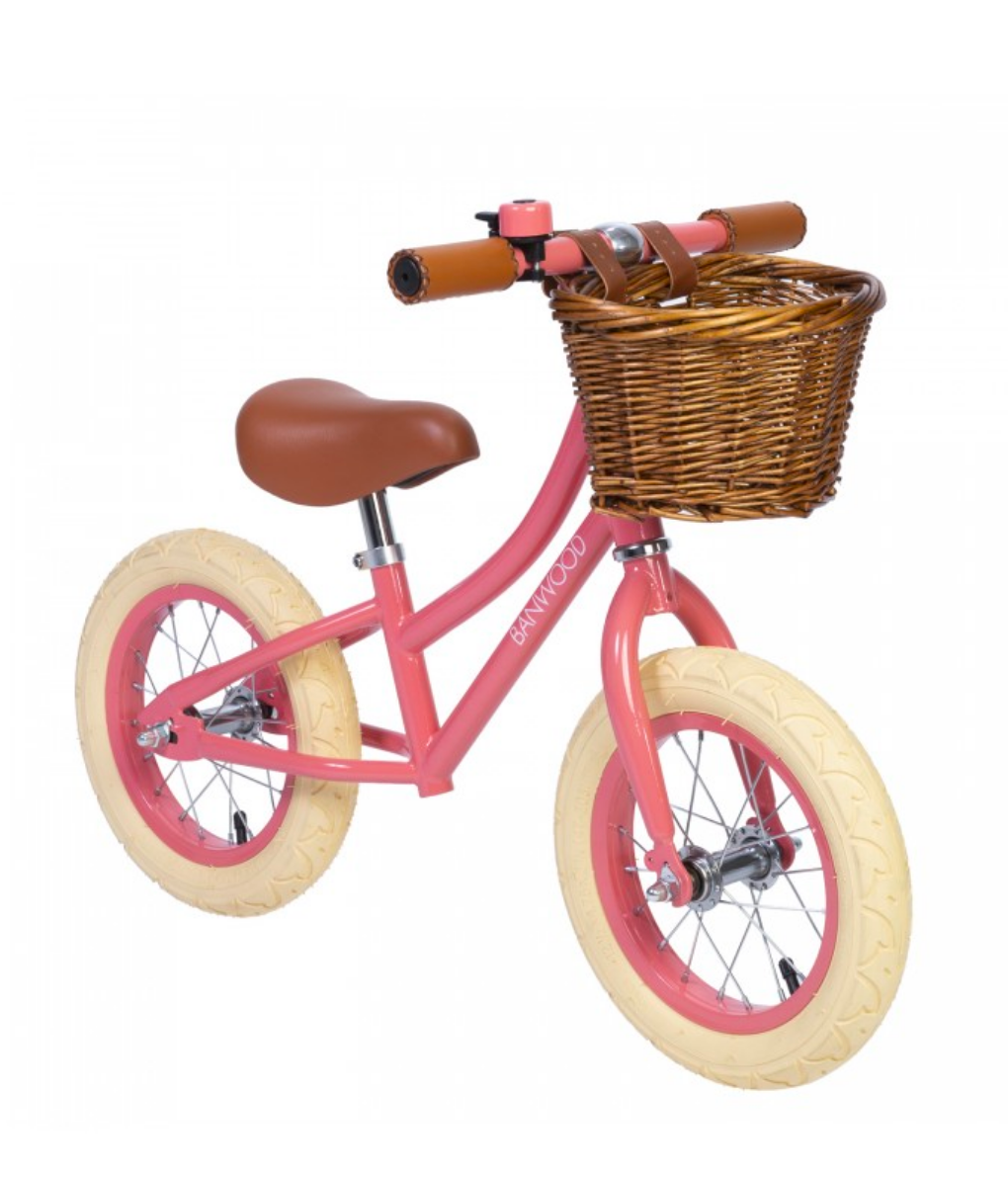 FIRST GO! Balance Bike- Coral