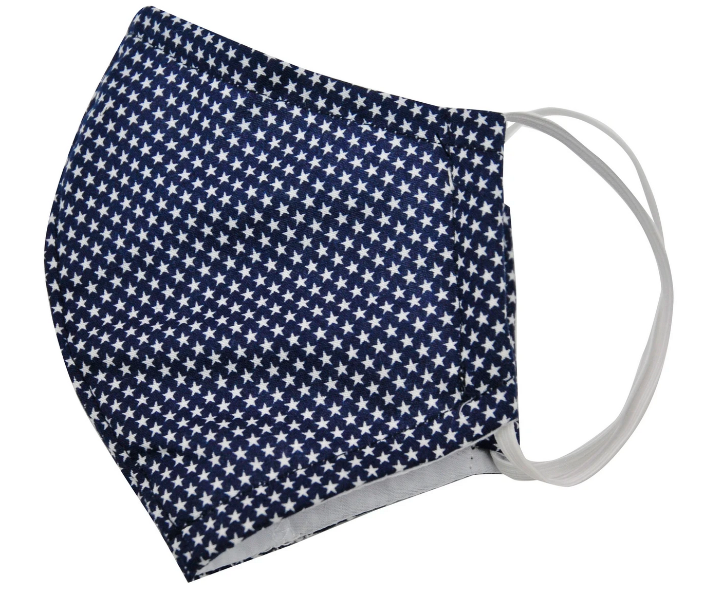 busybees kids face mask with navy stars