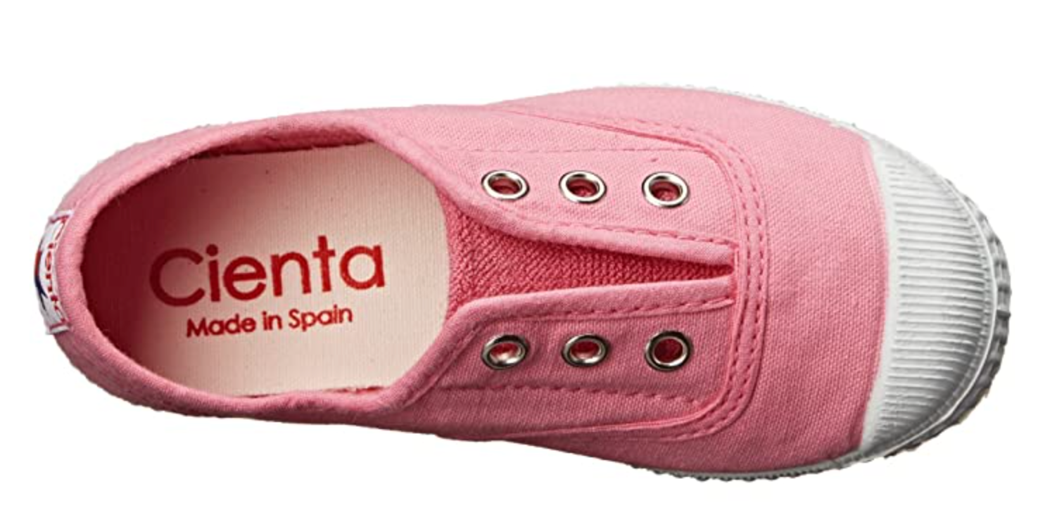 Cienta shoe pink nuevo slip on sneaker