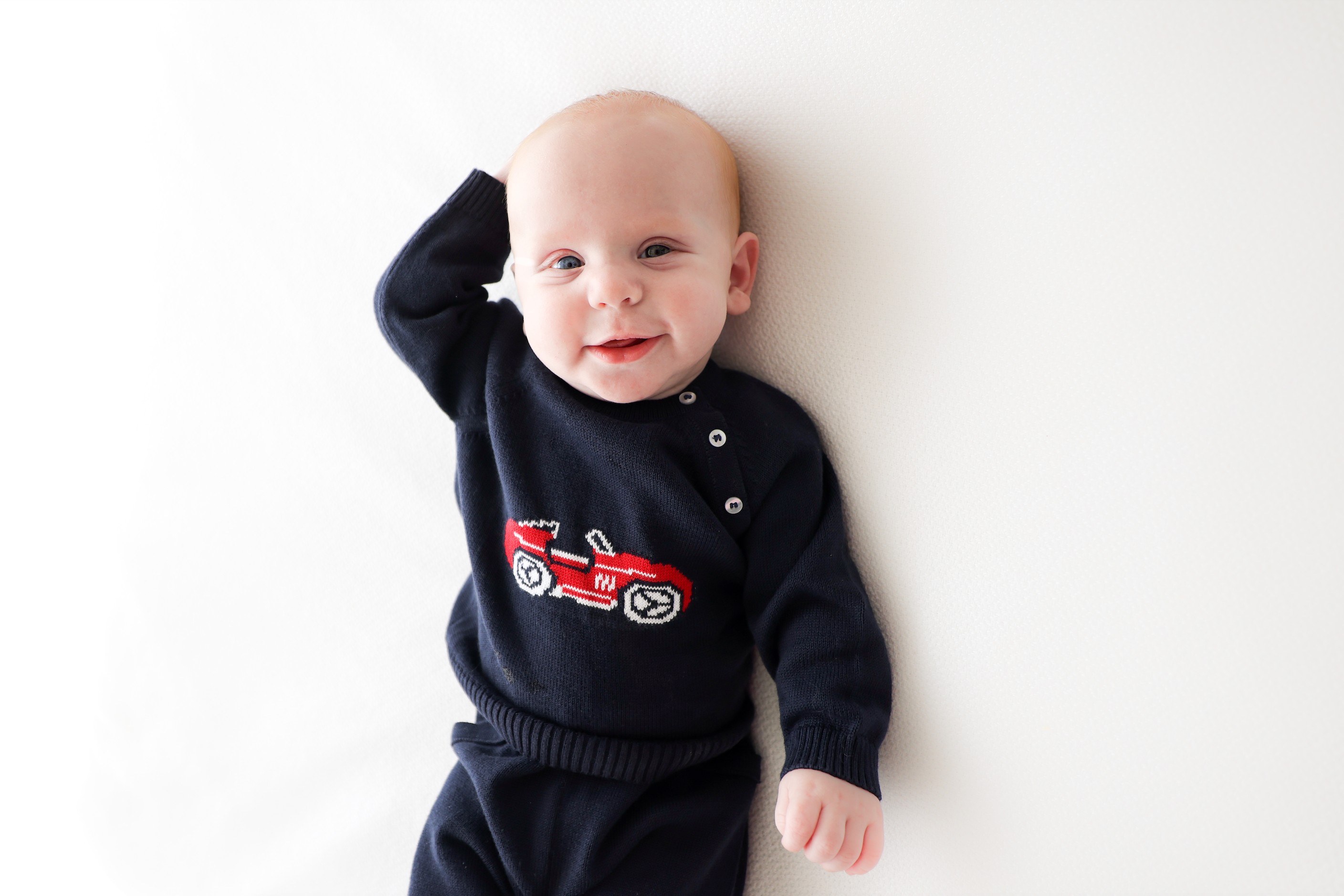 Cobra Car Intarsia Sweater