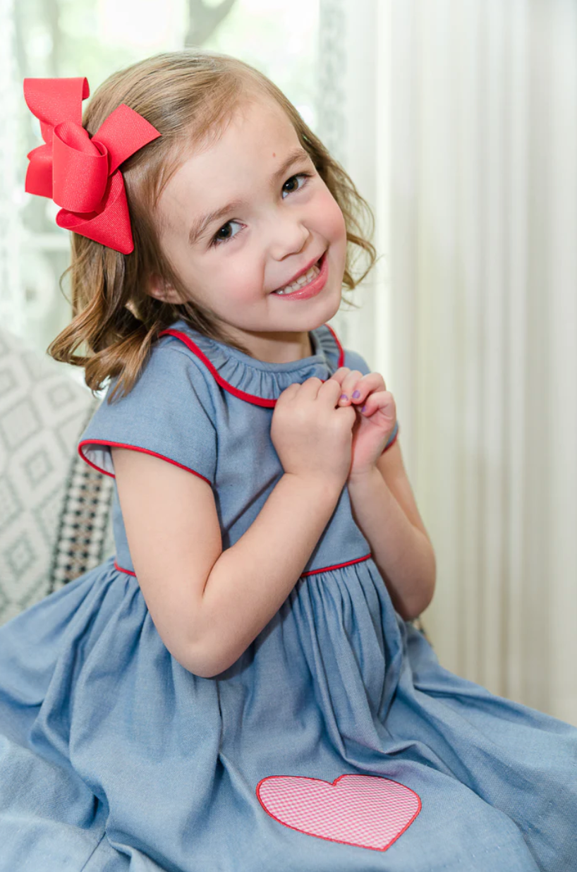 The Proper Peony Hattie Heart Dress - Little Birdies