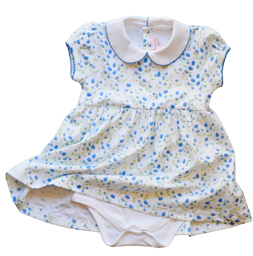 Arabella Blue Floral Dress