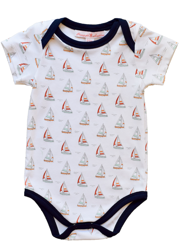 Sail Boat Onesie