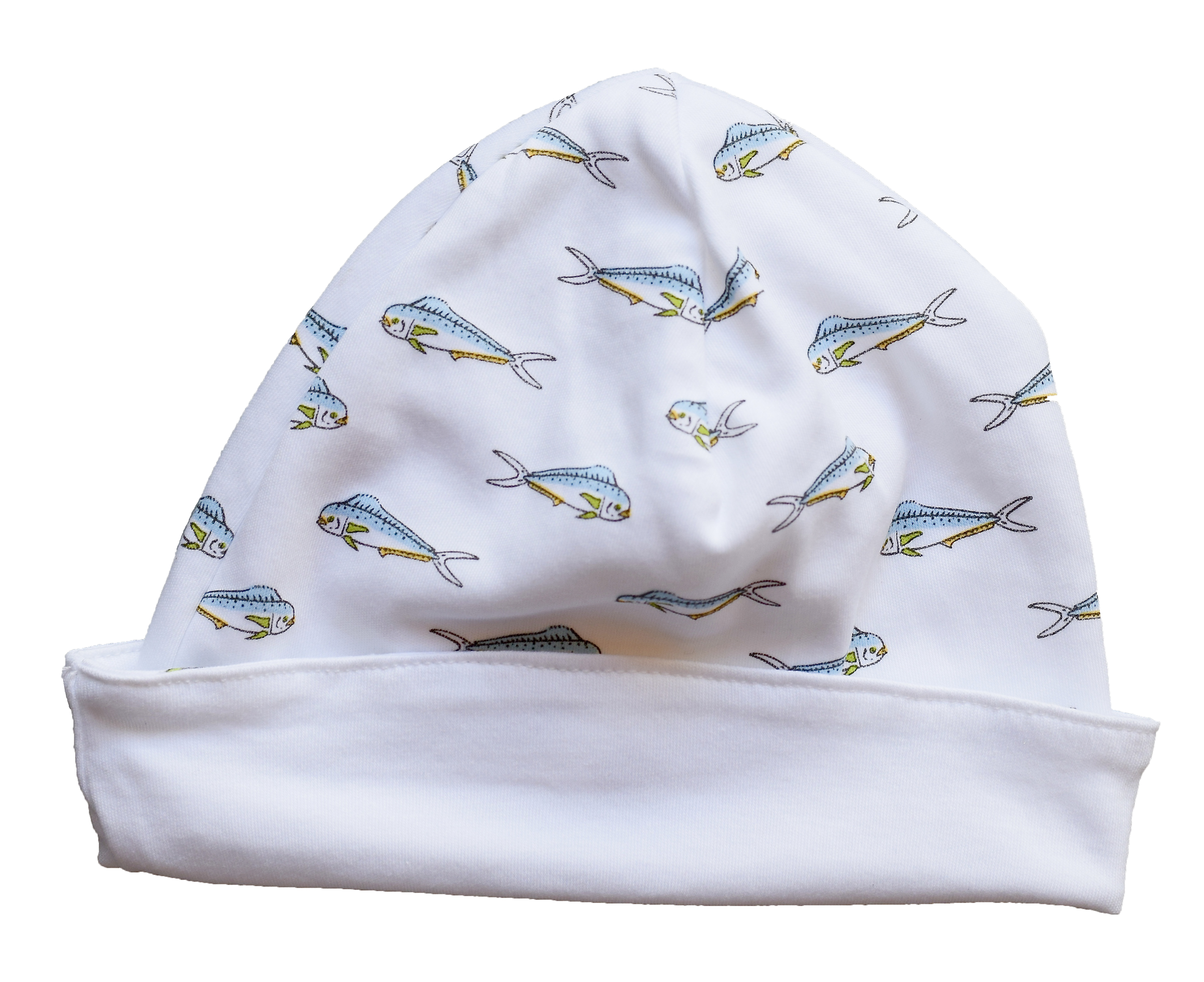 Pineapple Sunshine Mahi Mahi newborn hat
