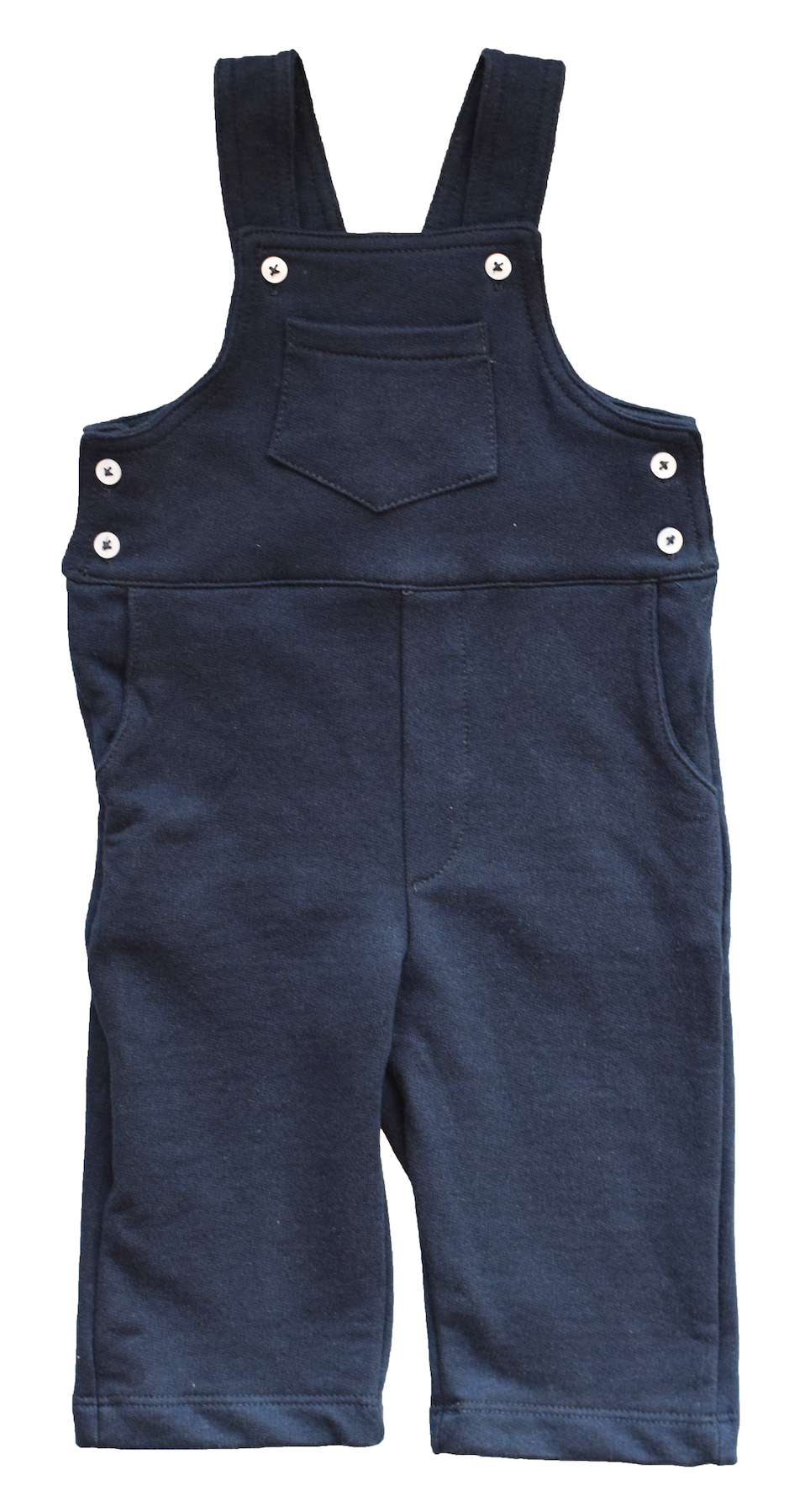 Pineapple sunshine navy knit dungaree 