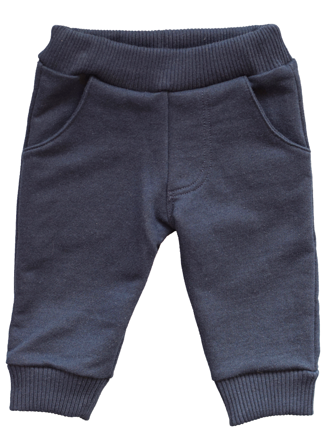 pineapple sunshine navy knit jogger