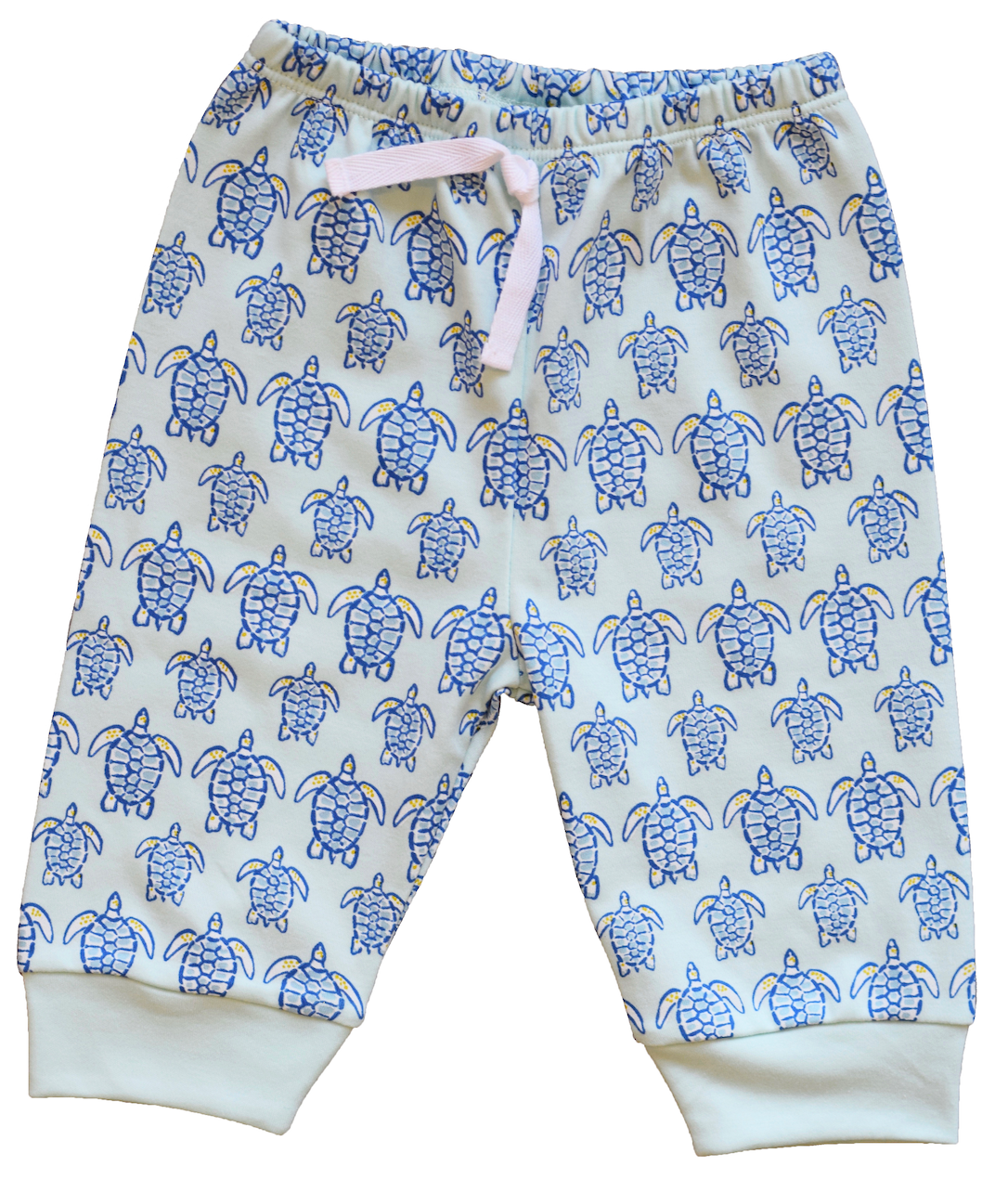 Pineapple Sunshine Blue Sea Turtle Jogger Pant