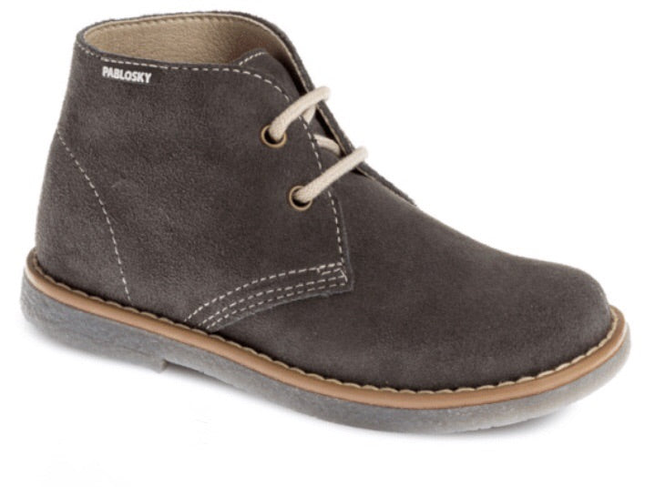 Grey Suede Desert Boot