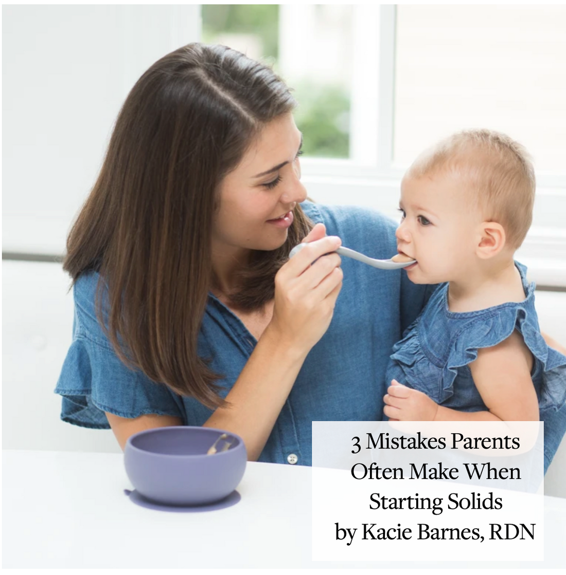 3 Mistakes Parents Often Make When Starting Solids