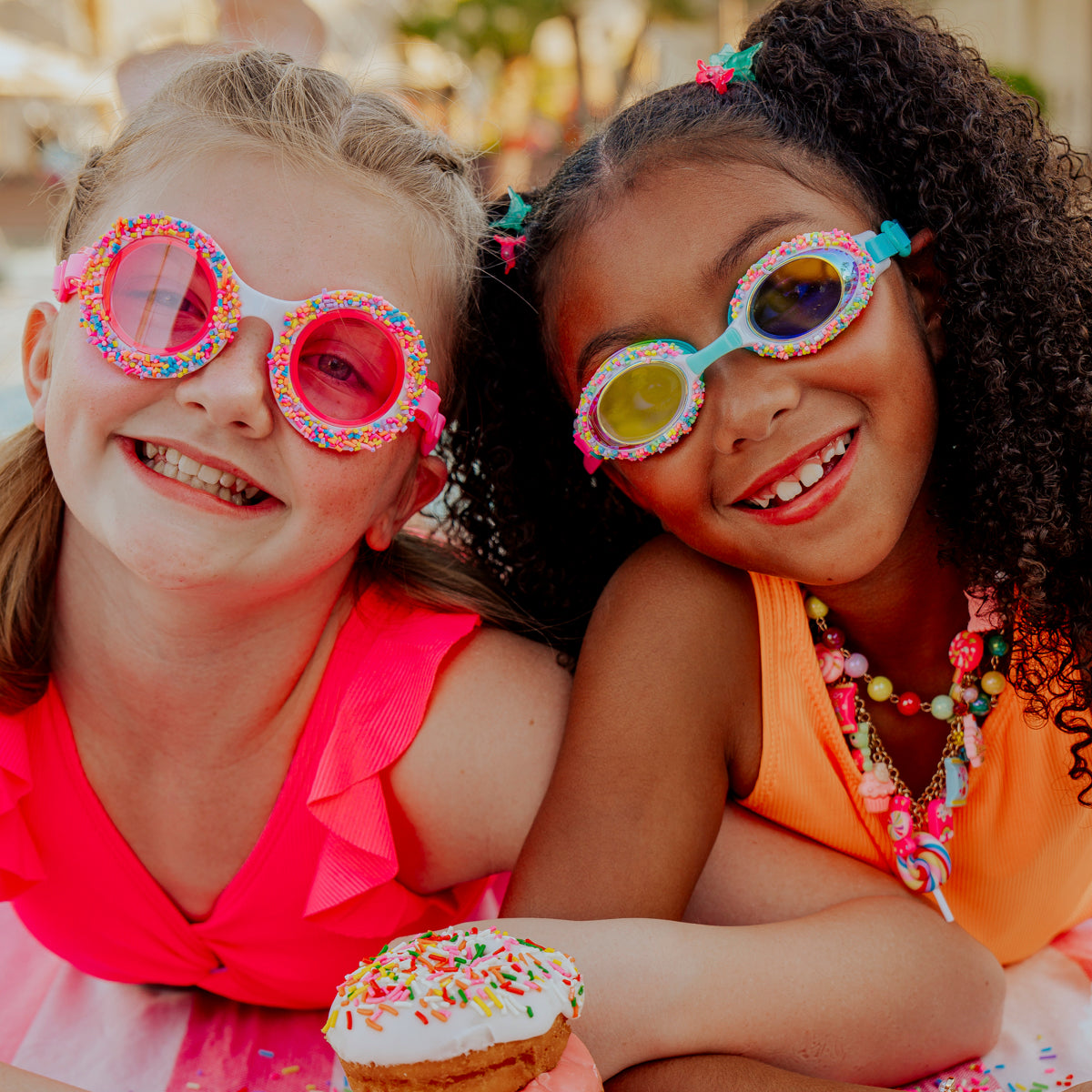 Whoopie Pie Cake Pop Kids' Swim Goggles