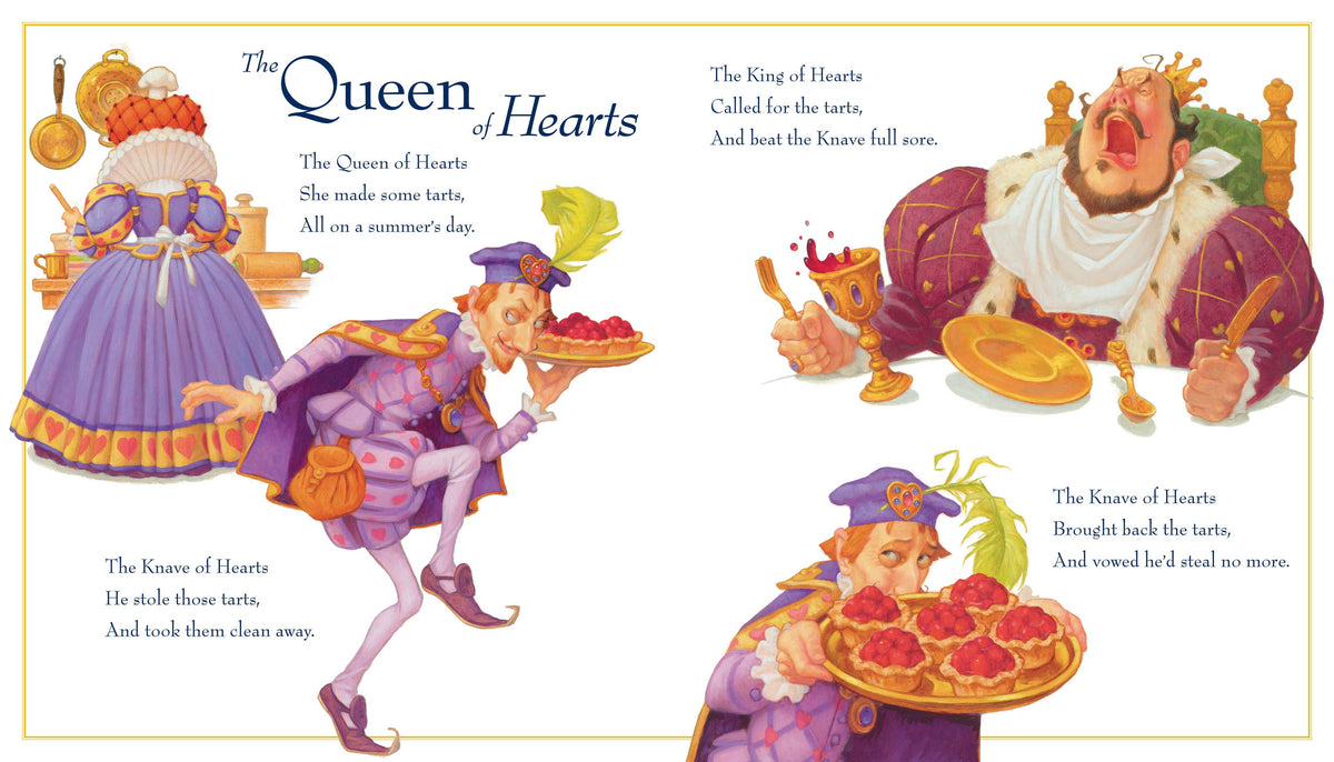 Favorite Nursery Rhymes from Mother Goose by Scott Gustafson baby book - Little Birdies Boutique